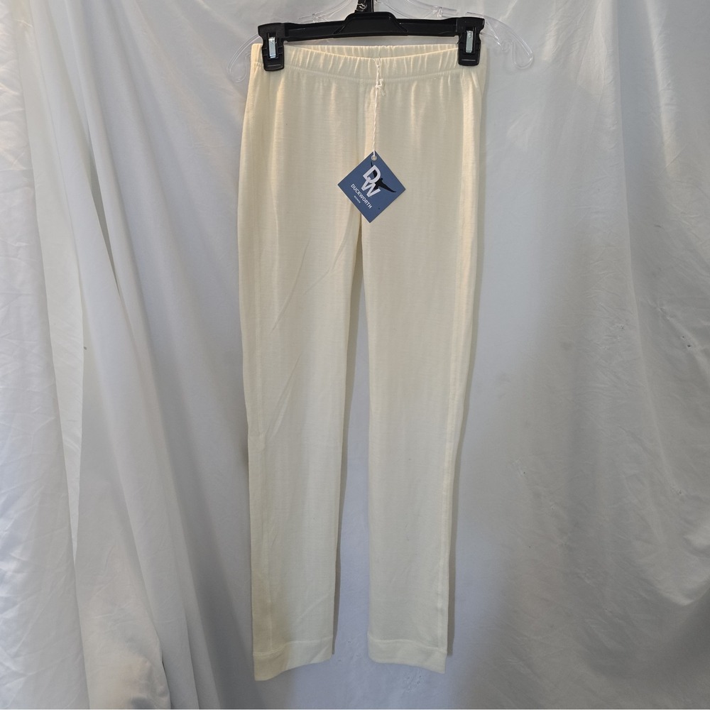 Duckworth Women's Comet Legging Base Layer Pants Natural Cream Sz XS NWT
